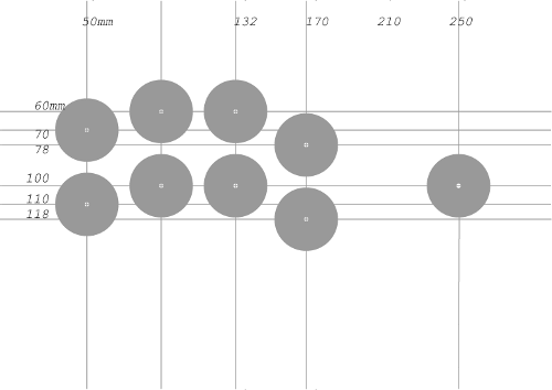 Button layout left side (player 1)