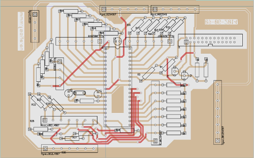 PCB for arcade controller