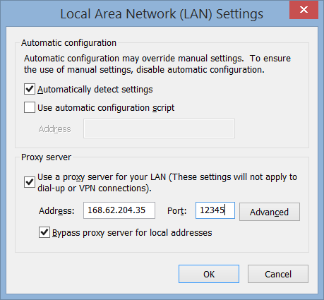 Step 21: change your internet options. Set the proxy settings.