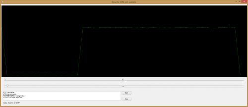 Capturing 555 timer output with CDC usb.