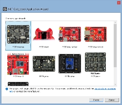 Main board selection