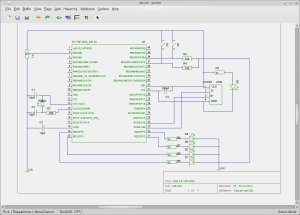 USB schema PIC18F4550